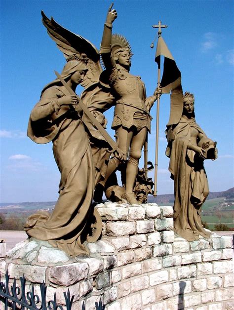 Monument To St Joan Of Arc In Domrémy ~ Saint Joan Of Arc Joan Of