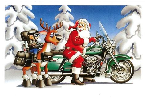 Pin By Louann Hall On A Bikers Christmas Harley Davidson Christmas