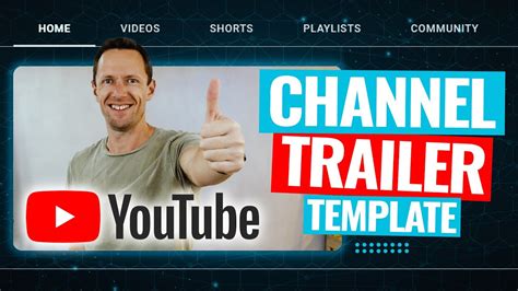 How To Make A Youtube Channel Trailer The Ultimate Template Youtube