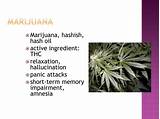Images of Marijuana Memory Effects