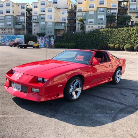 1992 Camaro 25th Anniversary 5 Speed Ttops For Sale Chevrolet Camaro