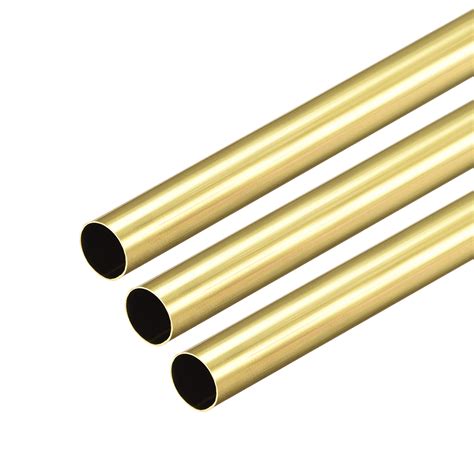 Brass Round Tube 75mm Od 02mm Wall Thickness 300mm Length Seamless