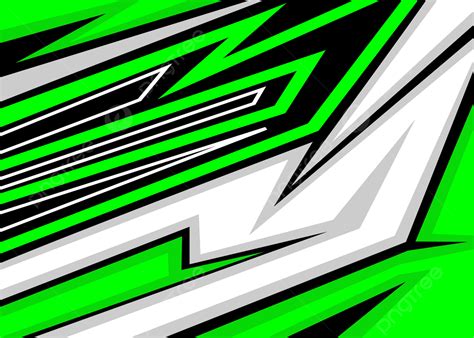 Racing Stripes Abstract Background With Green Gray And White Free