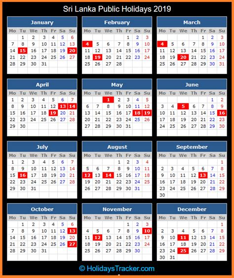 Too awesome to be true? Sri Lanka Public Holidays 2019 - Holidays Tracker