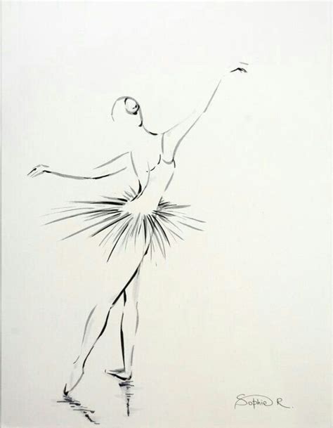 Ballerina Sketch Ballerina Art Ballet Art Ballet Dance Ballet