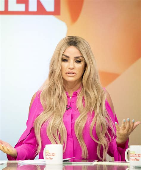 Katie Price On The Set Of Loose Women Show In London Hawtcelebs