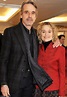 Jeremy Irons seen on a rare public outing with wife Sinead Cusack ...