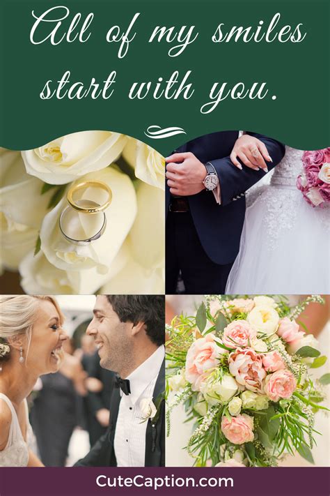 Top Wedding Captions | Cute, funny , good, Instagram Captions | Wedding captions, Instagram