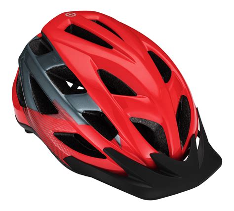 Schwinn Breeze Adult Bike Helmet Ages 14 Red Walmart Com