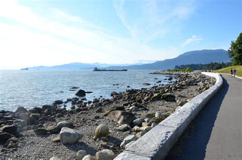 Beach In Vancouver British Columbia Stock Image Image Of British