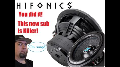 New Hifonics Subwoofer Review Brutus Brw10d4 Awesome Subs Youtube