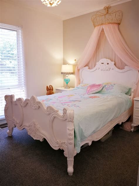 Kids Princess Canopy Bed Girls Bedroom Bedroom Diy