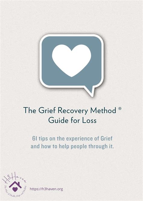 The Grief Recovery Method Guide for Loss Ebook | H3Haven