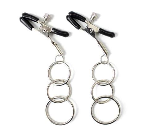 O Ring Gag With Nipple Clamps
