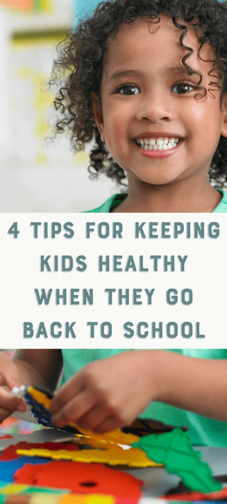4 Tips For Keeping Kids Healthy When They Go Back To School