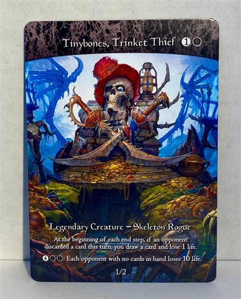 Tinybones Trinket Thief Custom Card Alternate Full Art Etsy