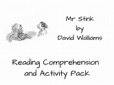 Mr Stink - Reading Comprehension and Activity Pack | Teaching Resources
