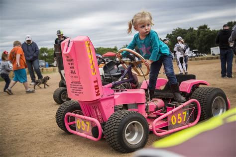 Ready Set Mow Hill Country Lawn Mower Racers Take Commitment To A