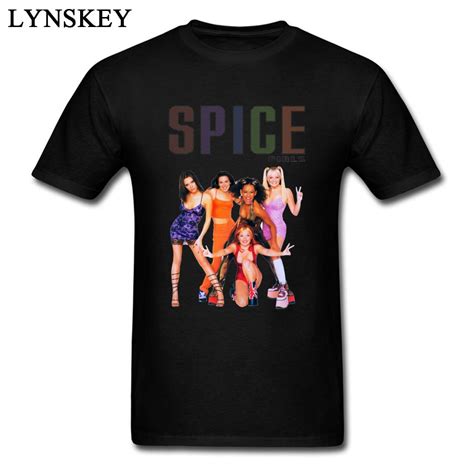 Sex Spice Girls Band T Shirt Pop Rock Music Crazy T Shirts Men Sexy