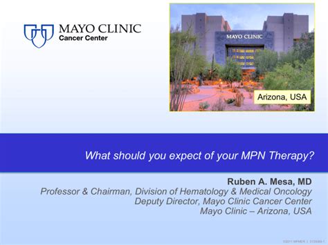 Overview Of Mayo Clinic Cancer Center