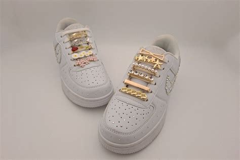 Shoelace Accessories Custom Af1 Shoes Pins Air Force 1 Etsy