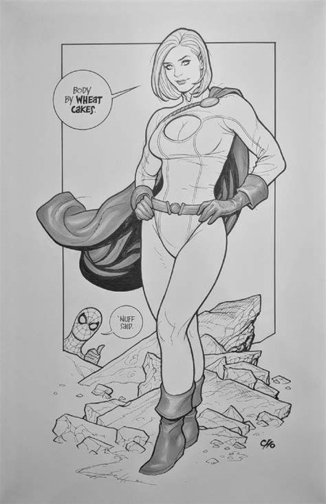 Power Girl By Frank Cho Comic Art Dc Comics Girls Dc Comics Art