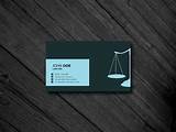 Lawyer Business Card Templates Free