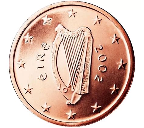 American Coin Treasures Irish 2 Euro Coin Turquoise Money Cli