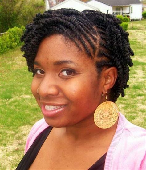 When something works for you. short natural flat twist hairstyles for black women ...