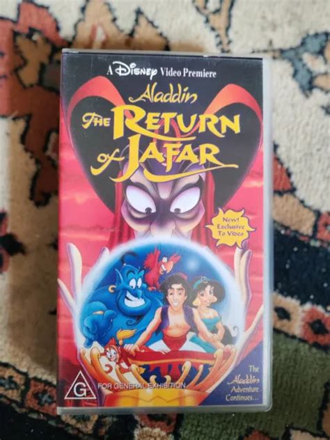 Aladdin The Return Of Jafar Pal Vhs Video Walt Disney Premiere Edition Vgc Picclick Au