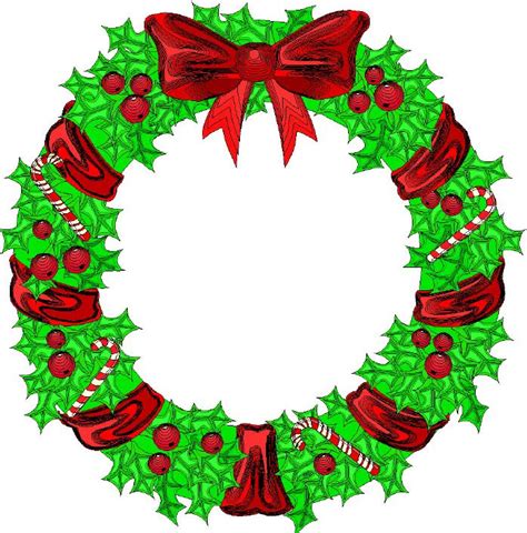 Free Wreath Clip Art Pictures Clipartix