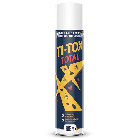 Riem Ti Tox Total 400 Ml Spray Contre Les Insectes Volants Et