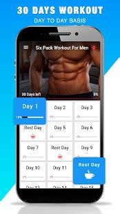 Six Pack In Days Abs Workout For Men At Home Apps On Google Play
