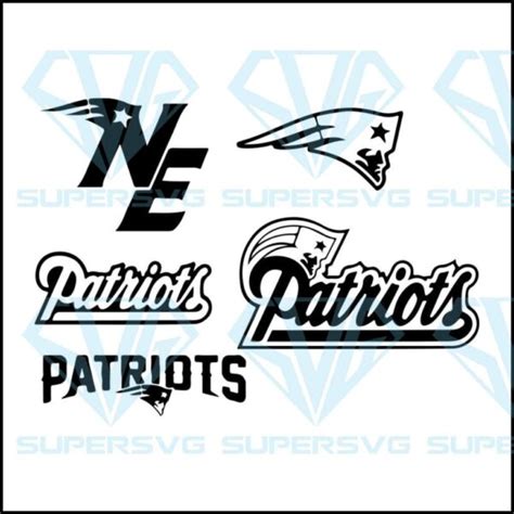 New England Patriots Svg Bundle New England Patriots Logo Svg Nfl Svg