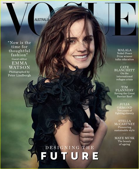 Emma Watson Covers Vogue Australia Guest Edits March 2018 Issue