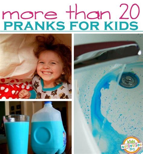 10 Easy Pranks For Kids