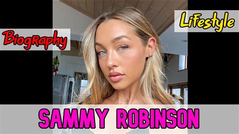 Sammy Robinson Australian Youtube Star Biography And Lifestyle Youtube