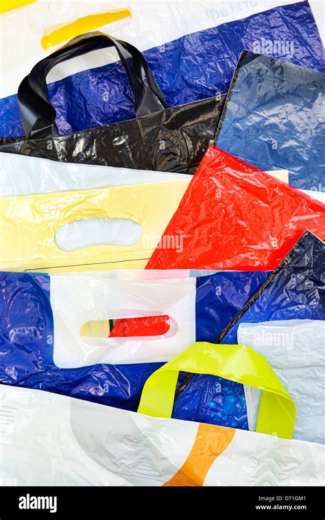 Shopping Bags Plastic Bags Stock Photo Alamy