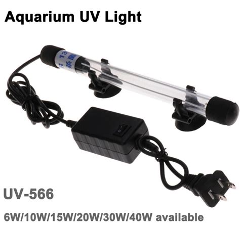 15w Aquarium Uv Sterilizer Light Submersible Water Cleaner China Uv