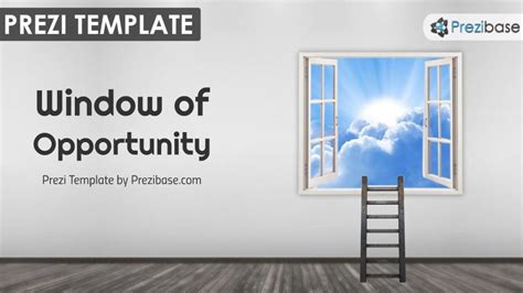 Window Of Opportunity Prezi Presentation Template Creatoz Collection