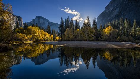 Картинки Yosemite National Park природа сша горы река лес