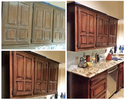 It's easy to use and makes that old wood rich and beautiful. Java Gel Stain Kitchen Transformation | General Finishes Design Center