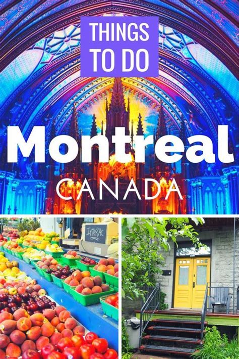 Things To Do In Montreal The Weekend Guide Montreal Travel Guide