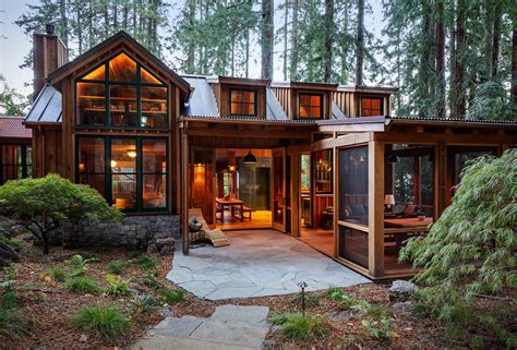 Secluded Modern Cabin Nordby Signature Homes