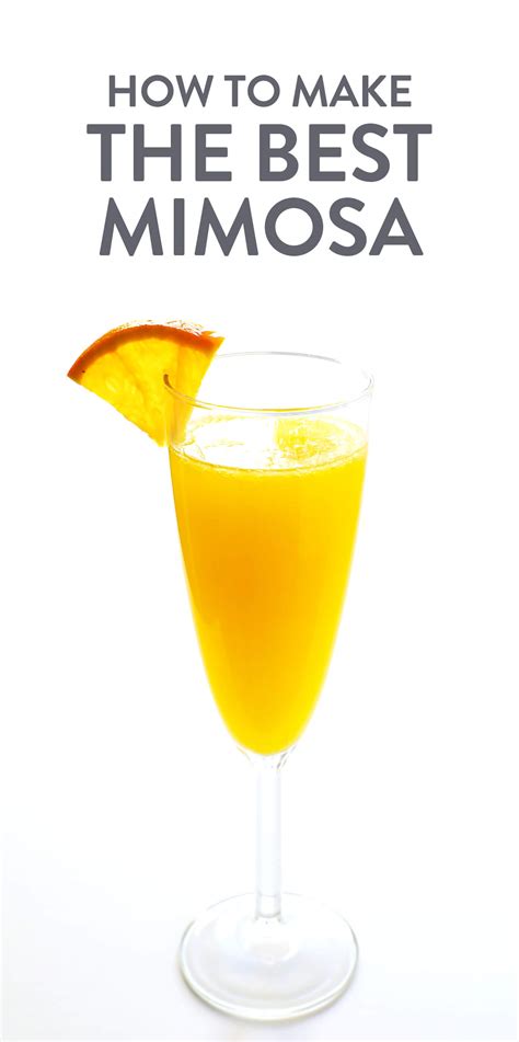 the best mimosa recipe