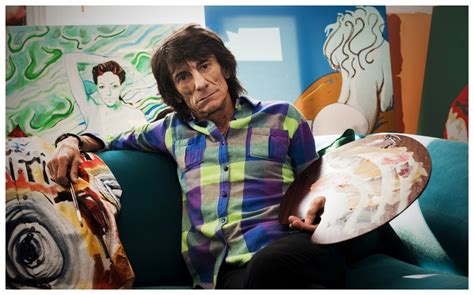 Rare Ronnie Wood Paintings To Be Exhibited In Birmingham