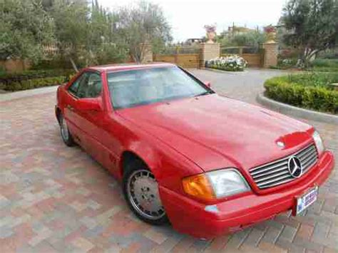 See prices, photos and find dealers near you. Sell used 1990 Mercedes-Benz SL500 500SL 2D Coupe Classic Convertible 500 SL MB 2 TOPS V8 in ...