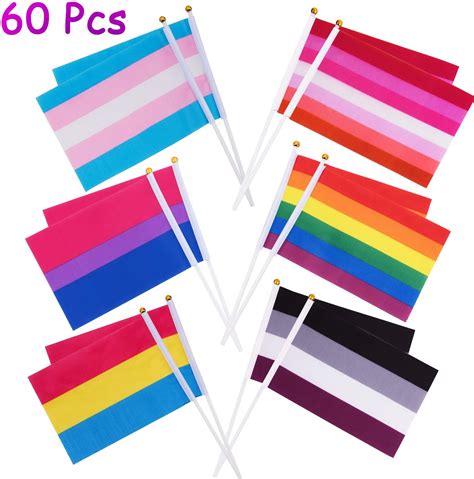 gartendeko 150 x 90 cm 2 stück regenbogen flagge gay flagge gay pride flagge lgbt flagge