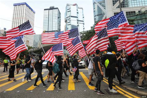 Hong kong has been seized by protests for seven months, and the movement shows few signs of slowing down. Huge Crowd Takes Hong Kong Protest Message to US Consulate ...