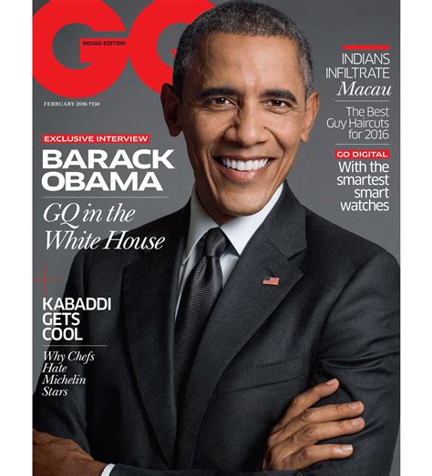 Cover Story Barack Obama The Most Powerful Man On Earth Gq India